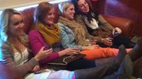 Clients kicking back