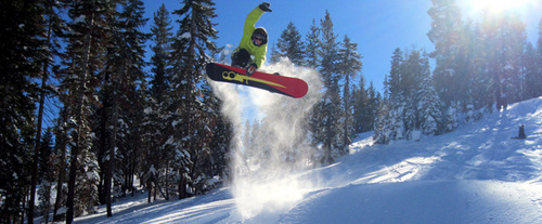 Northstar at Tahoe Ski Lift Tickets - Skier in Air
