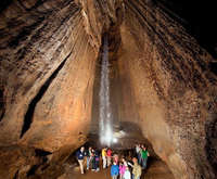 Ruby Falls at Lookout Mountain Attractions, spelunk