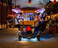 Neon Lights on the Chattanooga Southside Pedaling Bar Tour