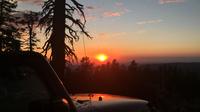Sunsetting over the Mountains