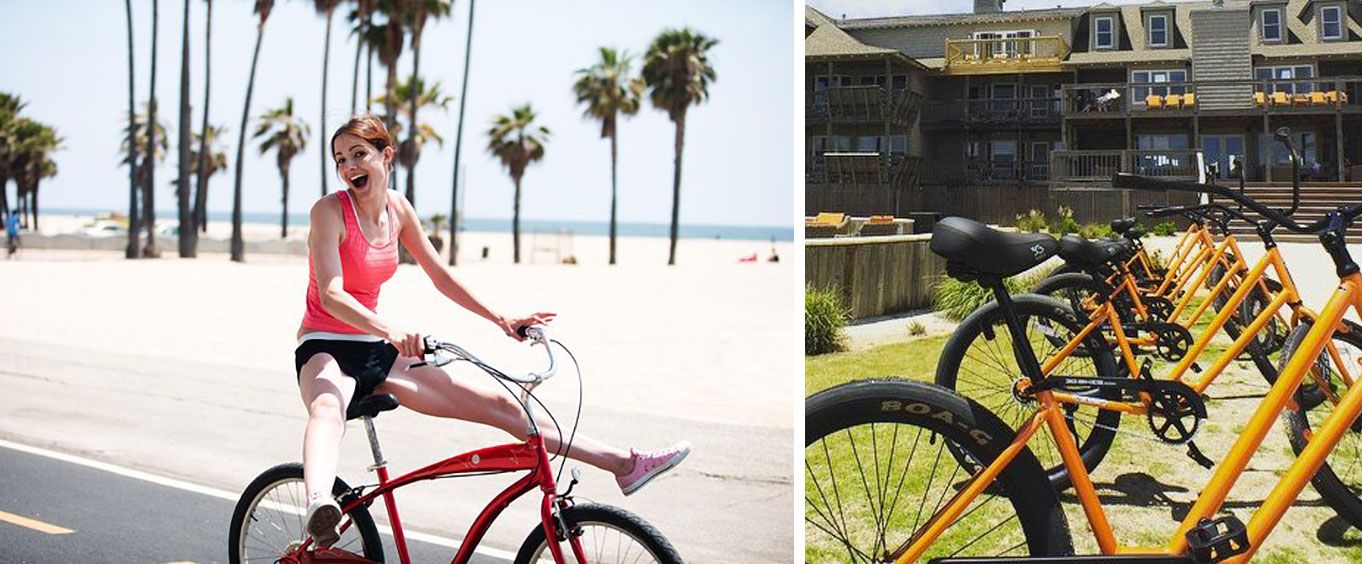 Beach Cruiser Weekly Bike Rental on the Outer Banks Collage