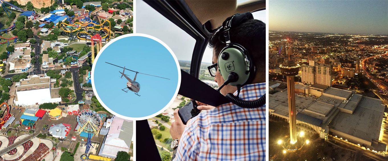 Enjoy the San Antonio Alamo Helicopter Tours