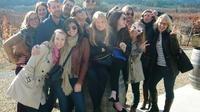 Having a blast on a wine tasting tour!