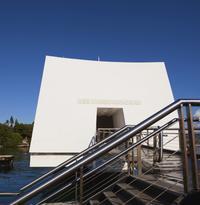 Entrance to USS Arizona Memorial
