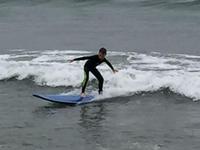 My son Taylor ripping it up in Santa Barbara
