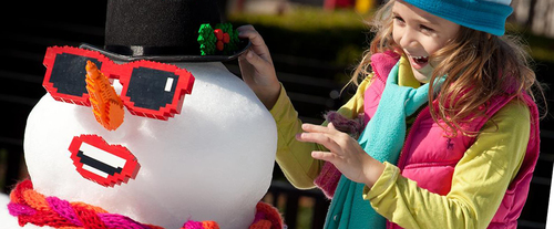 Legoland Admission Tour , Christmas building