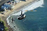 Helicopter Flight over Santa Monica Beaches