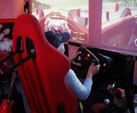Driving on the Formula 1 Race Car Simulator Experience