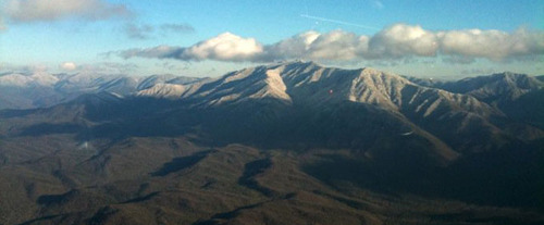 Helicopter Tour of the Smokies - Over the Mountains