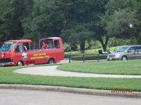Enjoy views of downtown Houston.