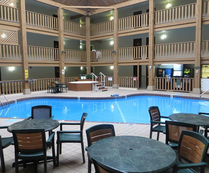 Outdoor Pool at Super 8 Spearfish
