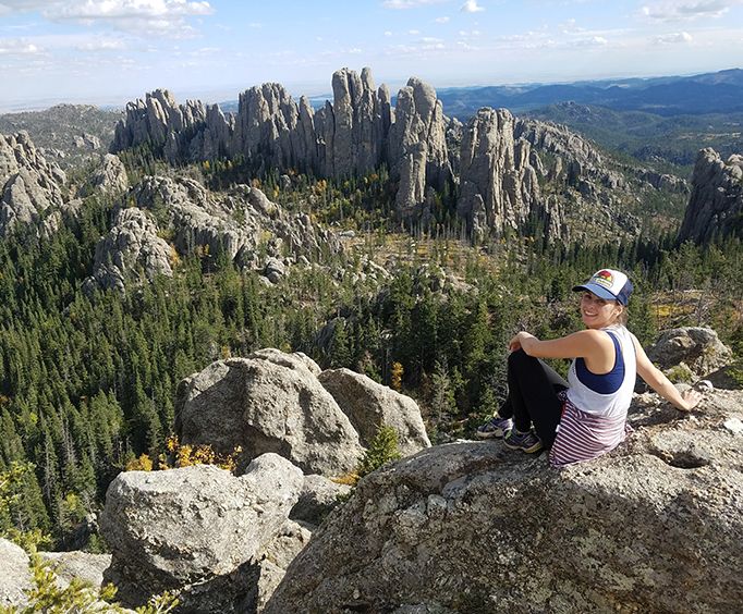 Breathtaking Views on the Southern Black Hills on Bike Tour