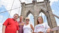 Walking across the Brooklyn Bridge