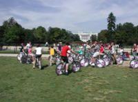 See Washington DC sights like the White House on a bike tour.