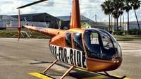 Our FAA over-water certified Robinson Helicopter