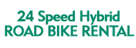 24 Speed Hybrid Road Bike Rental
