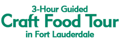 3-Hour Guided Craft Food Tour in Fort Lauderdale Schedule