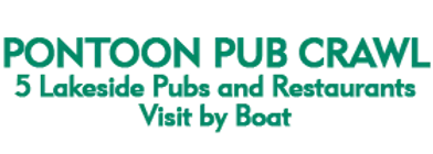 Pontoon Pub Crawl, 5 Lakeside Pubs and Restaurants Visit by Boat