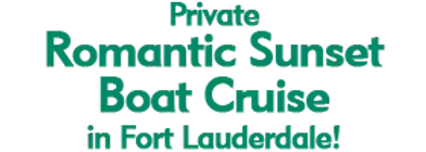 Miami: Private Sunset Cruise with Drinks Schedule