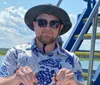 It was a little hard to find where we needed to go when we first arrived. Parking was free which was a plus. The sovinures were really cool and we bought 2 hats. The excursion out on the water could have been longer. We did see pods of dolphins. XYZAshley Gardner - Kentwood, MI