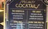 Cocktail Specials