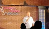 Comedian on Stage