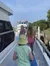 Customers on the boat