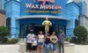 Hollywood Wax Museum - family picture.
