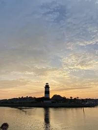 Lighthouse at Sunset