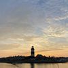 Lighthouse at Sunset