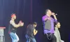 On stage
