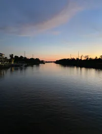 Sunset over the Water