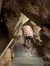 Short pathways in Marvel Cave at Silver Dollar City.