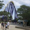 SeaWorld San Antonio roller coaster view.