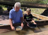 Panning for Gold at Big Thunder Gold Mine