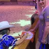 Autographs at Dolly Parton's Stampede Dinner Show Pigeon Forge