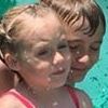 On a Slide at Dollywood's Splash Country Waterpark