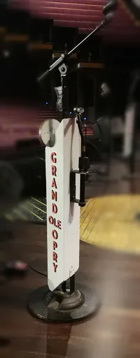 Mic Stand at the Opry House Backstage Tour