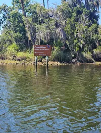 Crystal River Info Sign
