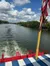 View of the Paddleboat on the Water