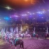 Horses in the Arena