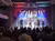Performers on stage take a bow during a