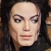 Posing with Michael Jackson Wax Figure