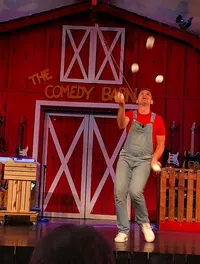 Juggling at the Comedy Barn Pigeon Forge