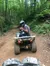 Customer on the ATV