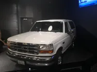 White Bronco at the Alcatraz East Crime Museum