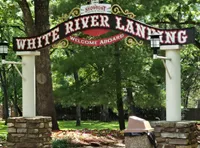 The image shows an entrance sign for 