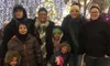 Family at Christmas at Silver Dollar City