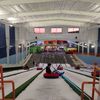 Sliding at Pigeon Forge Snow Indoor Snow Tubing